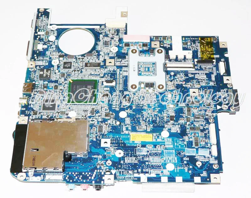 Материнская плата для ноутбука ACER 7720 5720 5315 5715Z материнская плата для ноутбука ICL50 LA-3551P MB. AHE02.001 с графическим слотом