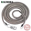 BALMORA – colliers longs en argent Sterling 925 pour femmes et hommes, accessoire de bijouterie Chic, 16 à 32 pouces ► Photo 1/6