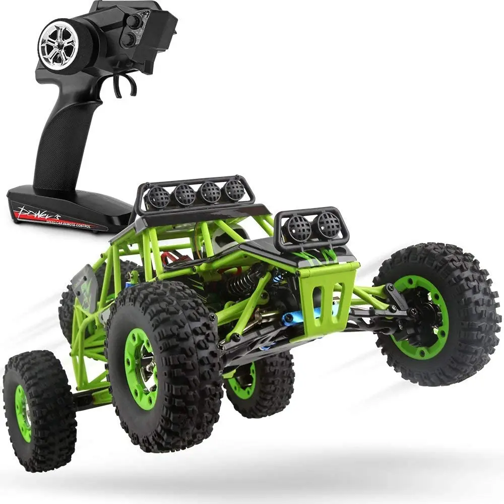 

RC Cars 1/12 Scale 2.4G 4WD High Speed Electric All Terrain Off-Road Rock Crawler Climbing Buggy RTR for Kids and Adults