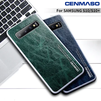 

Luxury Genuine Leather for Samsung S10 Plus Case High Quality Protection Back Cover for Samsung Galaxy S10 Note 10 Plus Case