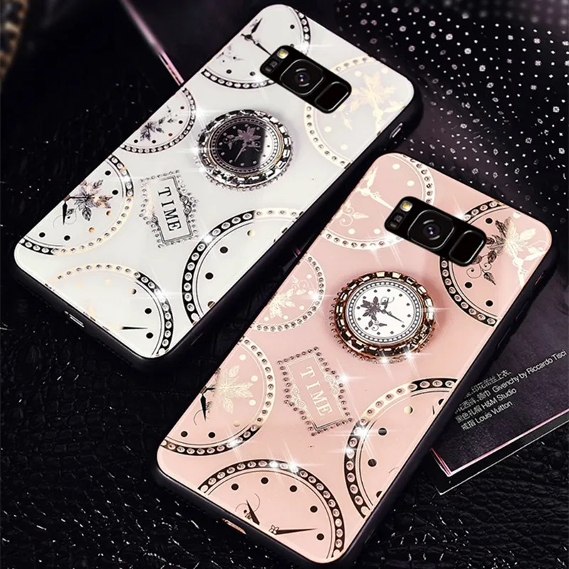 Luxury Case for Samsung Galaxy S8 S9 S10 Plus S20 Ultra A10 A20 A30 A50 A70 A51 A71 A7 2018 J7 J5 2017 Magnetic Ring Cover | Мобильные