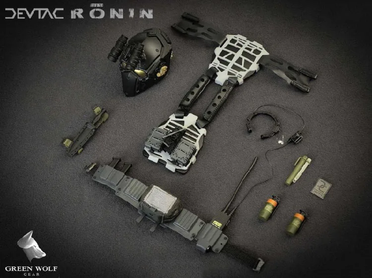 Коллекционная Фигурка зеленого волка 1/6 весов DEVTAC Ronin Vagabond GWG007, модель для поклонников, подарки