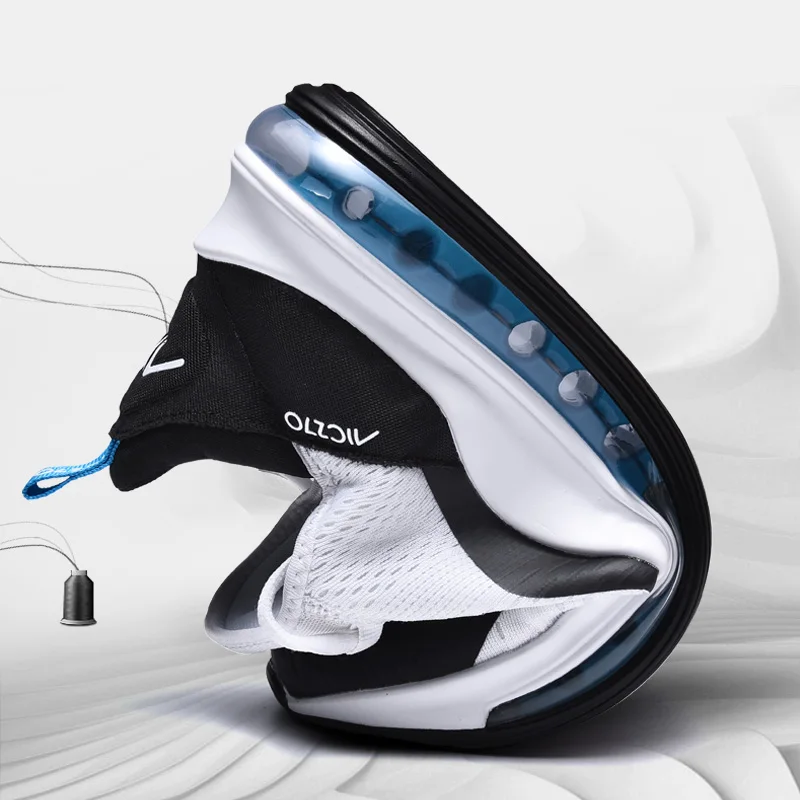 

2019 Spring New hot Air Sole Sneakers man Running Shoes men for adults Trainers Lace-up Outdoors Athletic Comfortable Sport Shoe