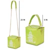 ENJOININ Chinese Takeout Box Purse Pu Leather Women Handbag Fashion Crossbody Bag Shoulder Chain Bag for Girl Bucket Bag 5