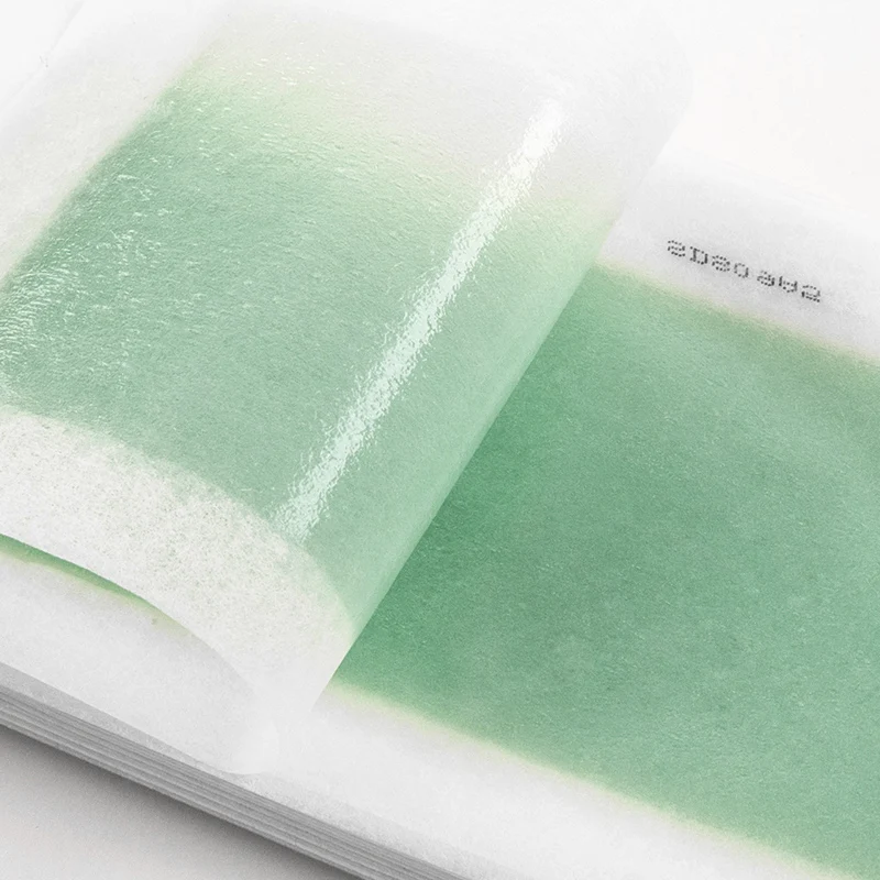 Crema de depilación cera de papel de doble cara para hombres y mujeres, 10 Uds.