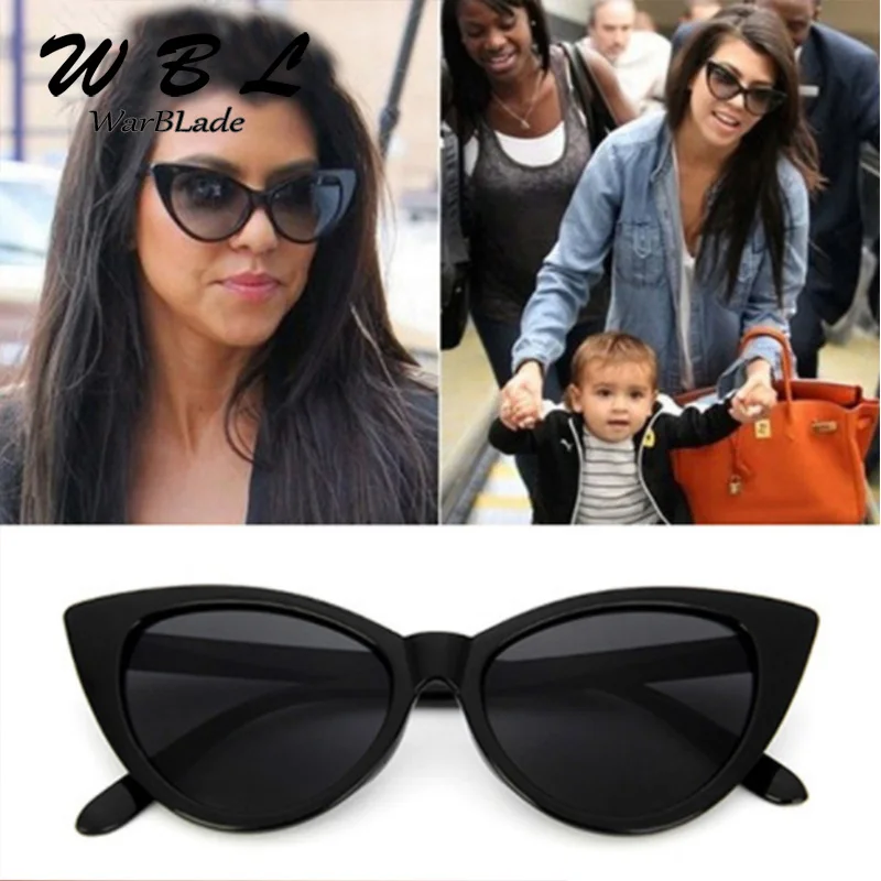 

Роскошные солнцезащитные очки WarBLade с кошачьим глазом, женские брендовые дизайнерские Винтажные Солнцезащитные очки, женские солнцезащитные очки, зеркальные ретро
