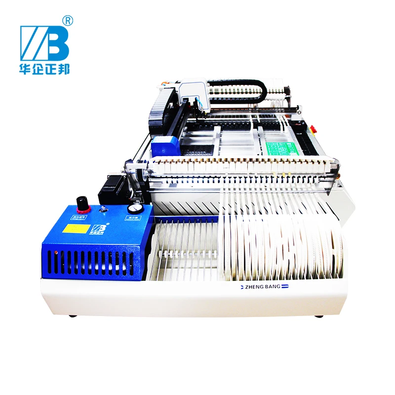 Desktop SMD Pick Place Machine with 54 feeder location and 4 camera