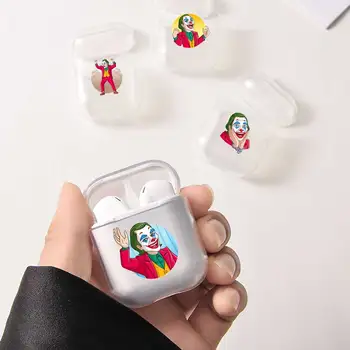 

Joker Transparent Case For Apple Airpods 2 1 Cute Painted Cases For AirPods Bags Protective Cover Soft Silicone Wireless Box