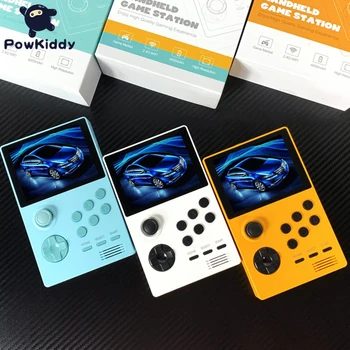 

POWKIDDY A19 Pandora's Box Android Supretro Handheld Game Console IPS Screen Built-In 3000+Games 30 3D Games WiFi Download
