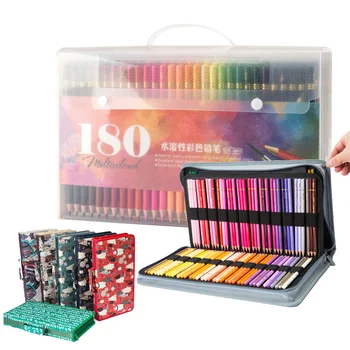 

120/180 Colors Pencil for Drawing Coloring Pencils Set with Pencil Case Oil Colored Pencil for Artist Art Supplies
