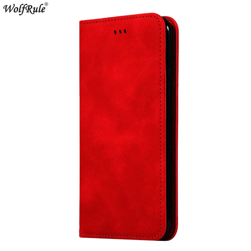 Red Чехол-книжка из искусственной кожи для Xiaomi Redmi 8A, чехол-книжка для Xiaomi Redmi 8A, чехол для телефона Xiaomi Redmi 8 - Цвет: Red