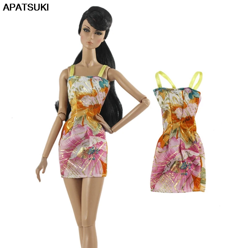 

Fashion Doll Clothes for Barbie Doll Dress for 1/6 BJD Doll Outfit Party Dresses Floral Style Clothing for 1:6 Doll Toy Kids Toy