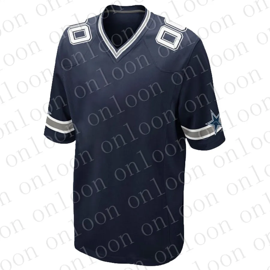 

Mens Sports Dallas Fans Jersey Deion Sanders Dak prescott Leighton Vander Esch Jason Witten Jaylon E.Smith Blue Game jerseys