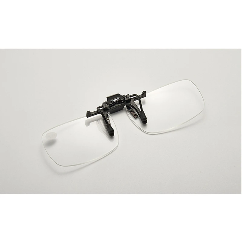 Clip Flip Lenti Di Ingrandimento Per Occhiali, 2X, +4 Diottrie