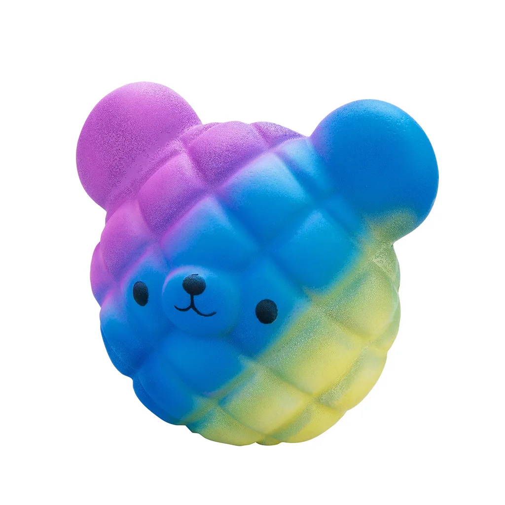 Kawaii Мультфильм галактика животные медведи антистресс сжимаемые игрушки