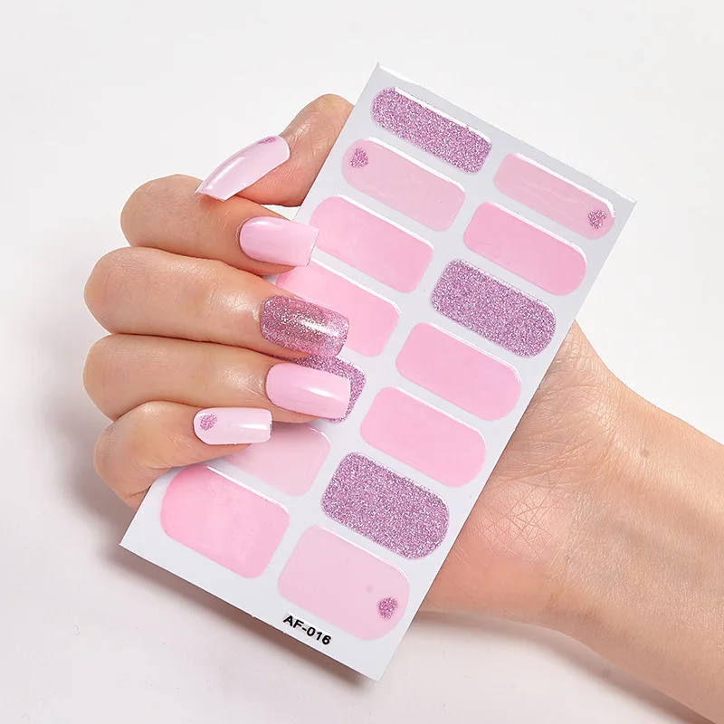 Stickers Nail-Decals Self-Adhesive Full-Cover Designer DIY