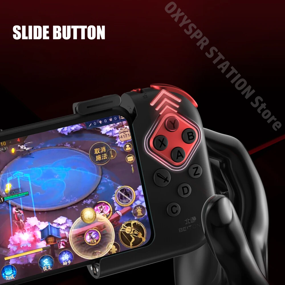Betop BEITONG G3 Mobile Game Controller Bluetooth Gamepad,Magnetic Absorption For Android For Huawei HarmonyOS,Mechanical Keys