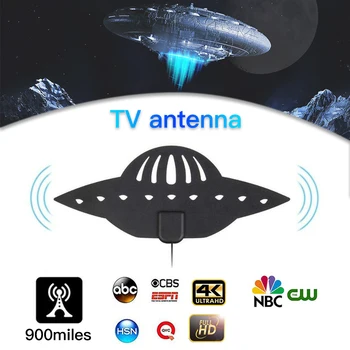 

2020 Digital HDTV Antenna Indoor 1900 Miles antena TV receiver Signal Amplifier Booster Aerial Freeview clear Satellite receiver