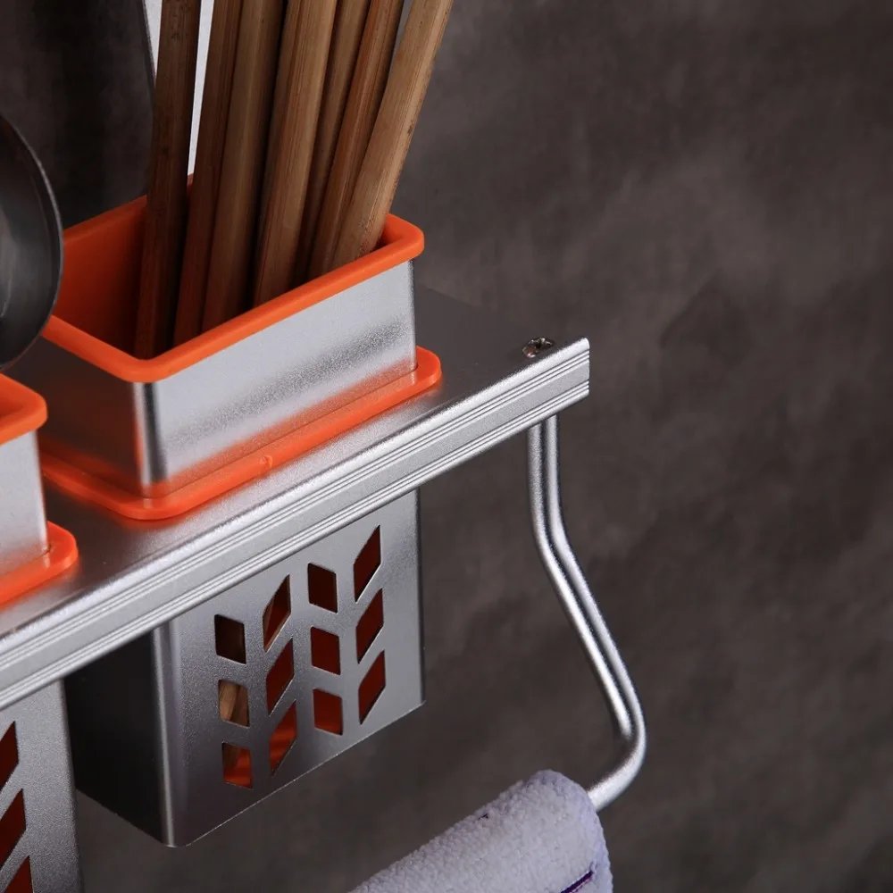  Vidric Aluminum Kitchen Storage Holders Kitchen Shelf Knife Tool holder Wall Mounted Kitchen Kitche - 4000284718521