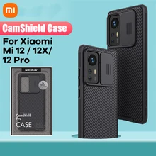 

New For Xiaomi 12 Case For Xiaomi 12 Pro Case NILLKIN Camshield Pro Slide Camera Back Cover For Xiaomi Mi 12 /Mi 12 Pro/Mi 12X