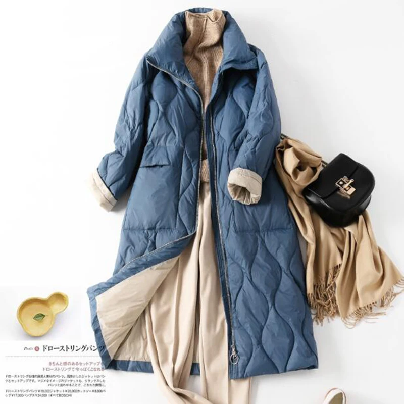 SEDUTMO Winter Long  Oversize Duck Down Jackets