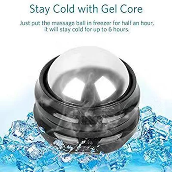 

6 Hours Cryosphere Cold Massage Roller Ball Heat & Ice Therapy Myofascial Release Body Relaxer Deep Tissue Muscle Relaxation