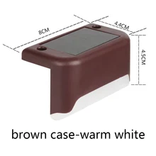  Solar Lights Solar Step Lights Outdoor Waterproof Led Solar Power Garden Light Lamp decoration for Patio Stair Garden Yard Fence 