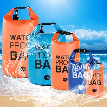 

Waterproof Bag Dry Bag Sack PVC Waterproof Floating Dry Gear Bags For Man Women Swimming 2/3/5/10/15/20/25/30L New