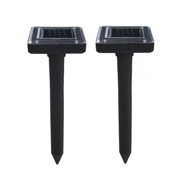 

Solar Mole Repeller Ultrasonic Sonic Vole Mouse Snake Repeller Outdoor Yard Pest Repellent Control Garden Supplies