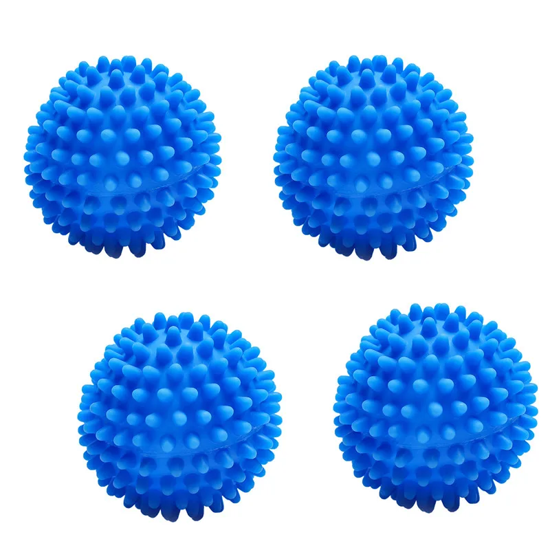 

4pcs Reusable Dryer Balls Laundry Washing Drying Ball Fabric Softener Ball Cleaning Tool Washing Accessories