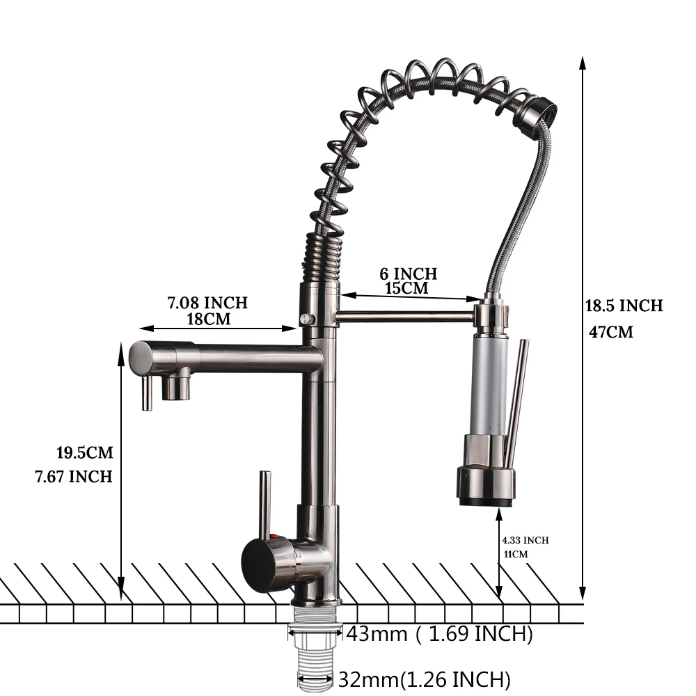 Hb82b80b8d642483184b574054fa97c4cR Uythner Black Brass Kitchen Faucet Vessel Sink Mixer Tap Spring Dual Swivel Spouts Hot and Cold Water Mixer Tap Bathroom Faucets
