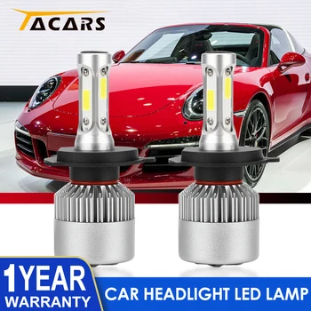 

2PCS H4 LED H7 H11 H8 HB4 H1 H3 HB3 Auto S2 Car Headlight Bulbs Auto Headlamp Fog Light lamp 72W 8000LM led automotivo