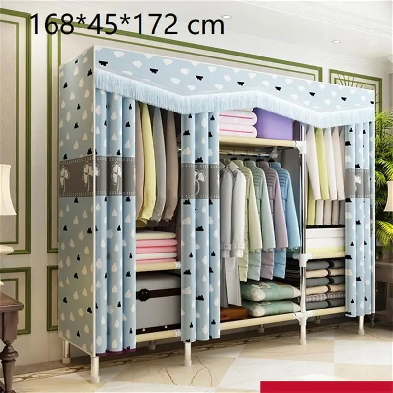 Gabinete Meble Moveis Armoire De Range mobilli Penderie Armario Ropa шкаф Mueble мебель для спальни Guarda Roupa гардероб - Цвет: MODEL O
