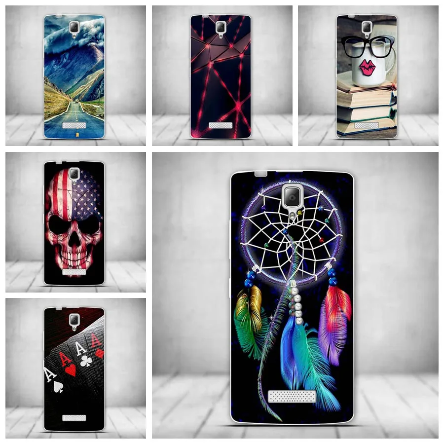 Чехол из ТПУ с рисунком для Lenovo A2010 роскошный гелевый мягкий чехол чехлы