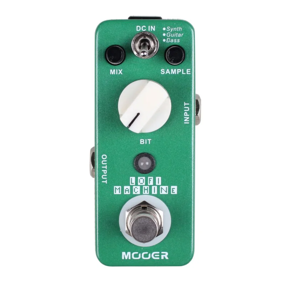 MOOER Lofi станок образец редукционная цифровая педаль для гитарных эффектов 3 режима