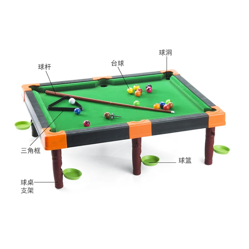 high quality Children's entertainment toys table table billiard party interactive toys simulation billiard gifts