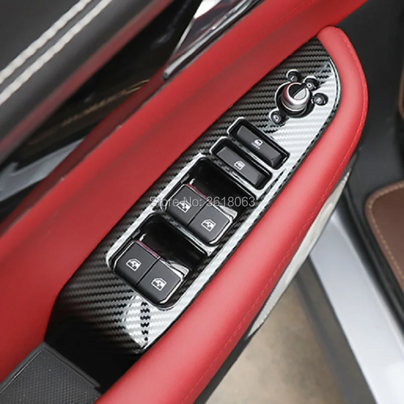 Для Changan cs85 Coupe ABS Хромированная Внутренняя дверь, окно, переключатель, крышка, стекло, Лифт, кнопка управления, панель, планки, автомобильные аксессуары
