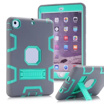 

2020 HOT Case For iPad Mini /2 /3 Dual Layer Hybrid Armor Protective Stand Cover Case#T3