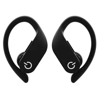 

Bluetooth 5.0 Earbuds earhook Running In Ear deep bass Stereo Headset Earphones built-mic with Charging Case