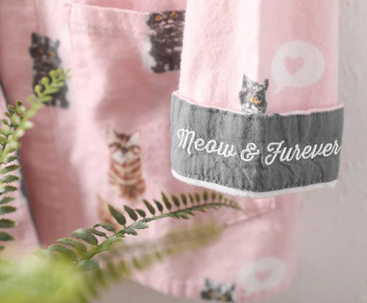 Женский пижамный комплект с мультяшным рисунком, женская одежда, пижама, женское нижнее белье, Женский Топ с рукавами