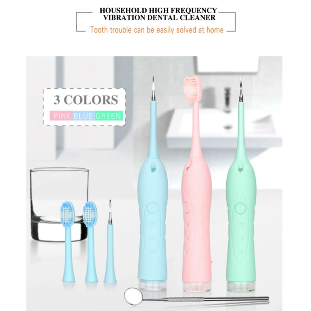 

Portable Electric Tooth Calculus Remover Sonic Dental Scaler Tooth Tartar Tool Dentist Tooth Whitening Dental Health Hygiene