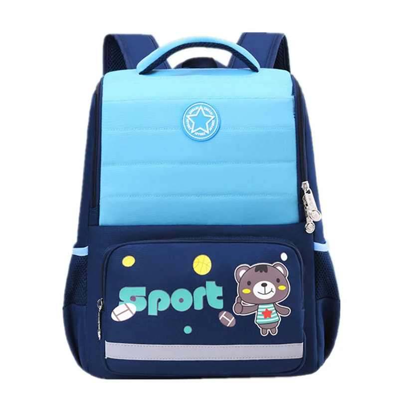 

Children Orthopedic Bookbag Cartoon Lightweight School Backpack Primary Waterproof Schoolbag For Girls Boys Kids Printing Bolsas