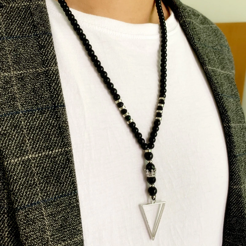 New Fashion Crown Beaded Strand Chain 