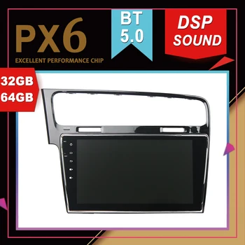 

PX6 Excellent Performance Android 9.0 Car Multimedia GPS For Golf 7 2013-2015 DSP Sound Navigation Tape Recorder Radio