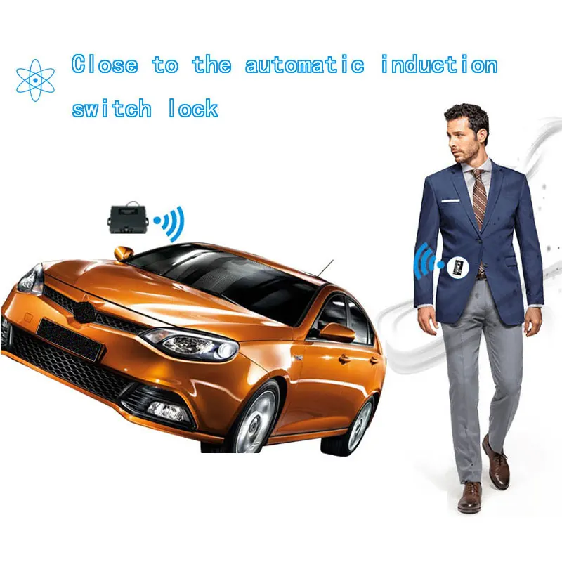 

antitheft car central locking with remote start keyless entry system car alarm start stop button autostart auto alarm starline