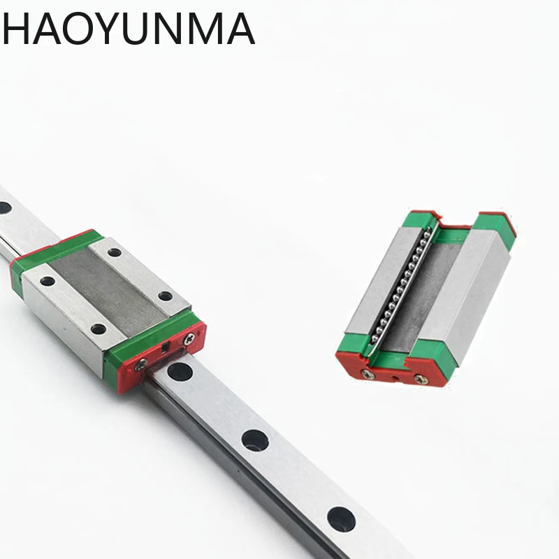 Миниатюрная линейная направляющая MGN MGN9 MGN12 MGN15 200 300 350 400 450 500 600 800 мм 1 шт. + каретка
