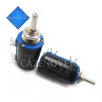 

1pcs/lot WXD3-13 more than 4.7 K o ring wire-wound potentiometer precision potentiometer (10 times) In Stock