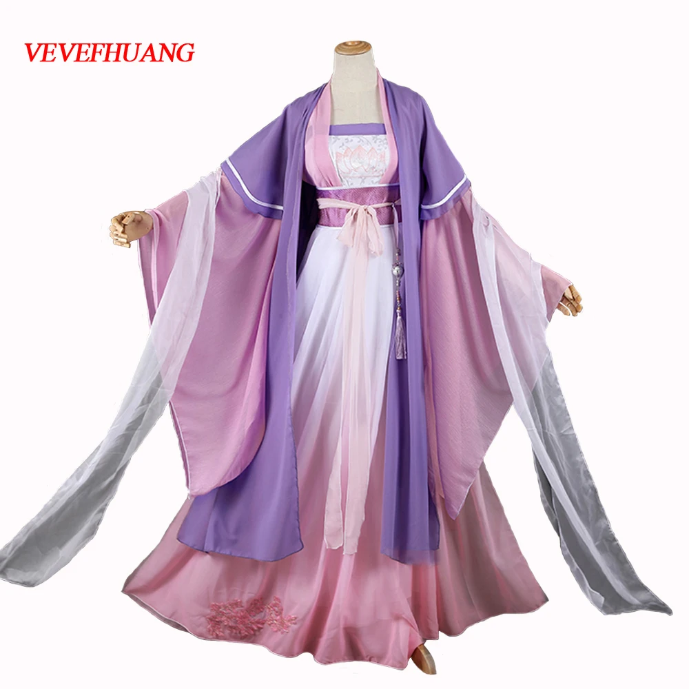 

VEVEFHUANG Jiang Yan Li Mo Dao Zu Shi Young Adult Cosplay Costume Anime Grandmaster of Demonic Cultivation Women Cosplay Costume