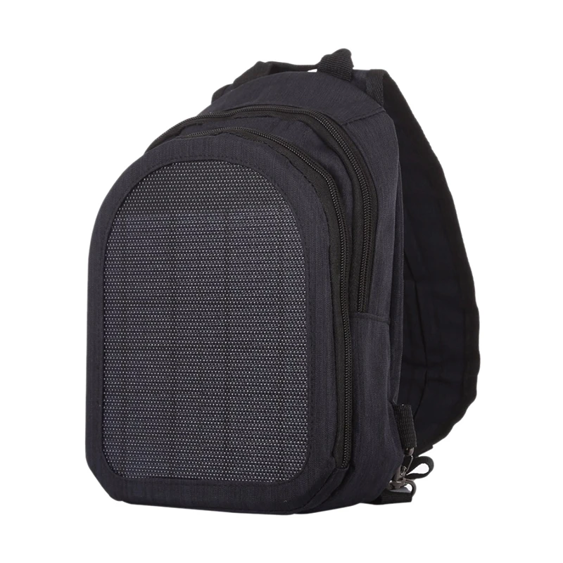 

Haweel 5W Solar Panel Power Single & Double Shoulder Backpack Bag