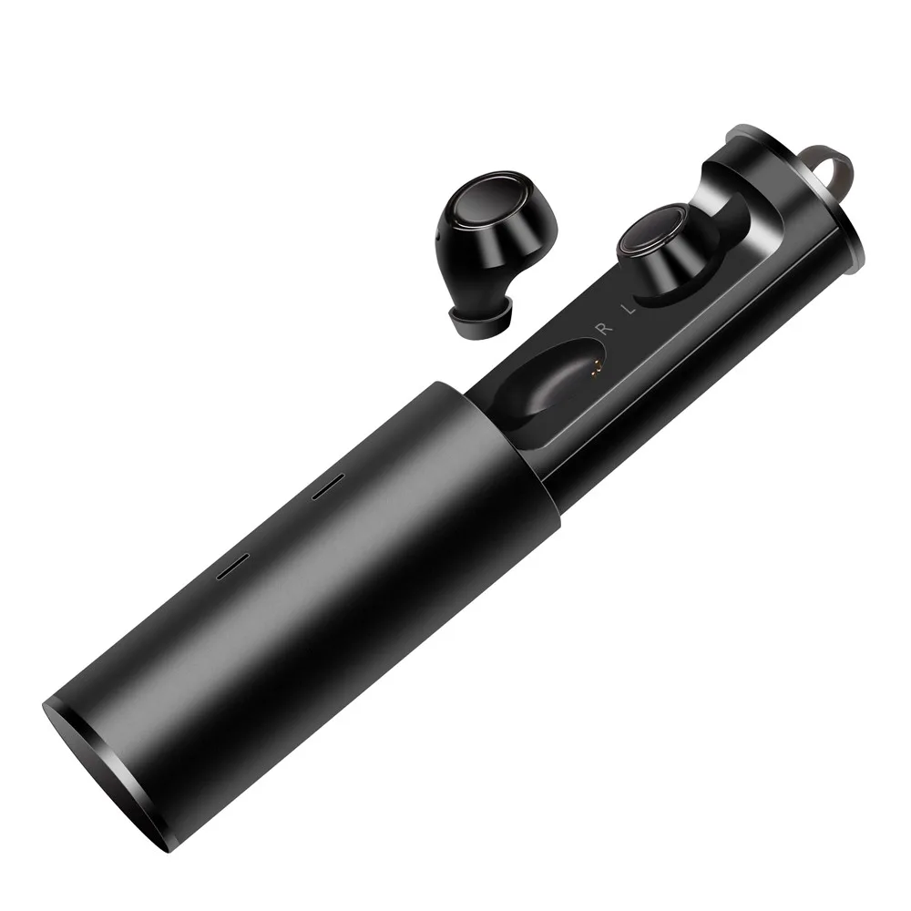 

Mini TrueWireless Earbud APT-X TWS Bluetooth 5.0 Stereo Earphone HIFI In-Ear Headset Sports CVC Noise Cancellation 300mAh